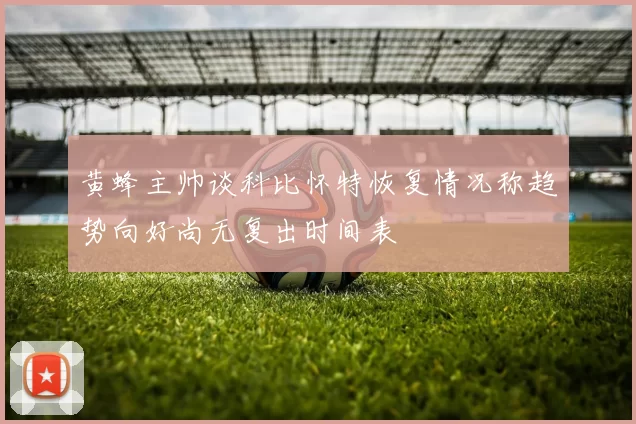 黄蜂主帅谈科比怀特恢复情况称趋势向好尚无复出时间表